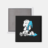Peanuts Linus T-Shirt  Magnet (Vorderseite/Rückseite)