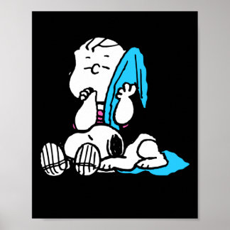 Peanuts Linus T-Shirt Poster