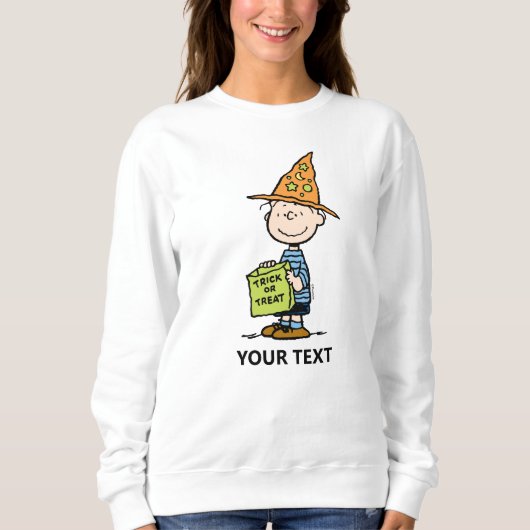 Peanuts Linus Zauberer Süßigkeiten oder Saures Sweatshirt (Vorderseite)
