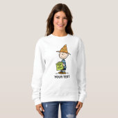 Peanuts Linus Zauberer Süßigkeiten oder Saures Sweatshirt (Vorne ganz)
