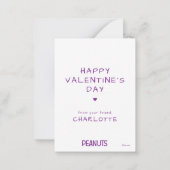 Peanuts | Love Drives Me Crazy Mitteilungskarte (Rückseite)