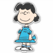 PEANUTS | Lucy Aufkleber (Vorderseite)