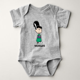 Peanuts Lucy Braut des Frankenstein Halloween Baby Strampler