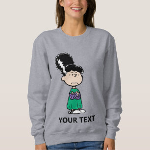 Peanuts Lucy Braut des Frankenstein Halloween Sweatshirt