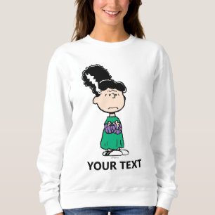 Peanuts Lucy Braut des Frankenstein Halloween Sweatshirt