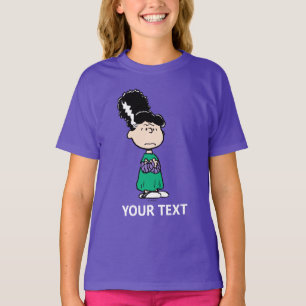 Peanuts Lucy Braut des Frankenstein Halloween T-Shirt
