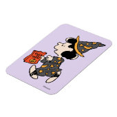 Peanuts Lucy Hexen Kostüm Halloween Magnet (Linke Seite)