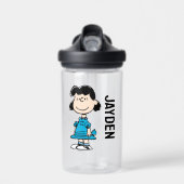 PEANUTS | Lucy | Name hinzufügen Trinkflasche (Vorne)