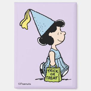 Peanuts Lucy Prinzessinnen-Kostüm Halloween Magnet