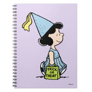 Peanuts Lucy Prinzessinnen-Kostüm Halloween Notizblock