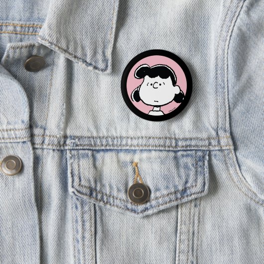 Peanuts | Lucys Gesichter Button (Beispiel)