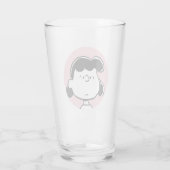 Peanuts | Lucys Gesichter Glas (Rückseite)