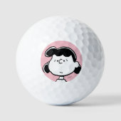 Peanuts | Lucys Gesichter Golfball (Vorderseite)