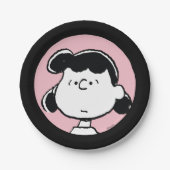 Peanuts | Lucys Gesichter Pappteller (Vorderseite)