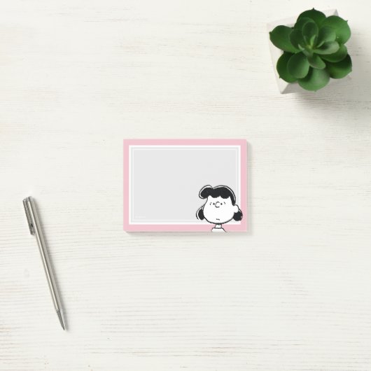 Peanuts | Lucys Gesichter Post-it Klebezettel (Büro)