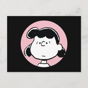 Peanuts   Lucys Gesichter Postkarte