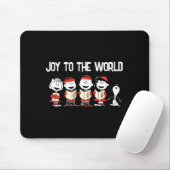 Peanuts Merry Christmas Holiday Choir  Mousepad (Mit Mouse)