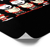 Peanuts Merry Christmas Holiday Choir Poster (Ecke)