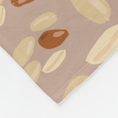 Peanuts Muster Fleecedecke (Ecke)