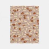 Peanuts Muster Fleecedecke (Vorderseite)
