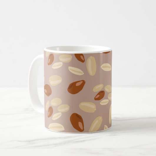 Peanuts Muster Kaffeetasse (Vorderseite Links)
