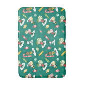 Peanuts Peppermint Dreams Urlaubsmuster Badematte (Vorderseite Vertikal)