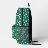 Peanuts Peppermint Dreams Urlaubsmuster Bedruckter Rucksack (Rechts)