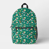 Peanuts Peppermint Dreams Urlaubsmuster Bedruckter Rucksack (Vorderseite)