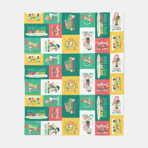Peanuts Peppermint Dreams   Urlaubsmuster Fleecedecke
