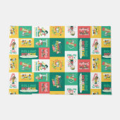 Peanuts Peppermint Dreams | Urlaubsmuster Fußmatte (Vorderseite)