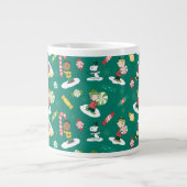 Peanuts Peppermint Dreams Urlaubsmuster Jumbo-Tasse (Vorderseite)