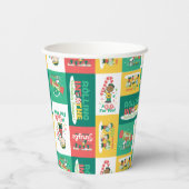 Peanuts Peppermint Dreams | Urlaubsmuster Pappbecher (Rückseite)