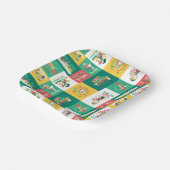 Peanuts Peppermint Dreams | Urlaubsmuster Pappteller (Gewinkelt)