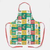 Peanuts Peppermint Dreams | Urlaubsmuster Schürze (Vorderseite)