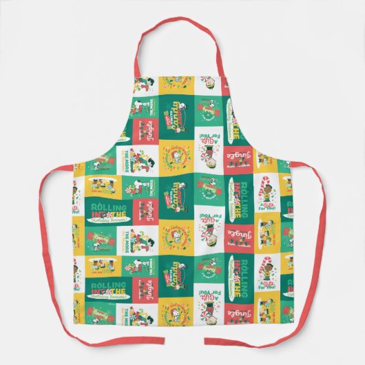 Peanuts Peppermint Dreams | Urlaubsmuster Schürze (Vorderseite)