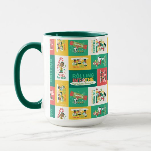 Peanuts Peppermint Dreams | Urlaubsmuster Tasse (Links)