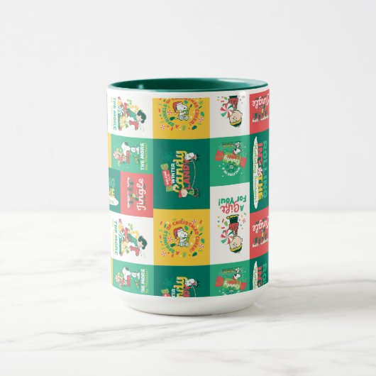 Peanuts Peppermint Dreams | Urlaubsmuster Tasse (Zentrum)