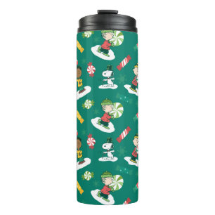 Peanuts Peppermint Dreams Urlaubsmuster Thermosbecher