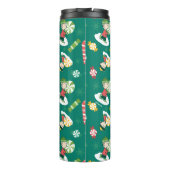 Peanuts Peppermint Dreams Urlaubsmuster Thermosbecher (Rückseite)