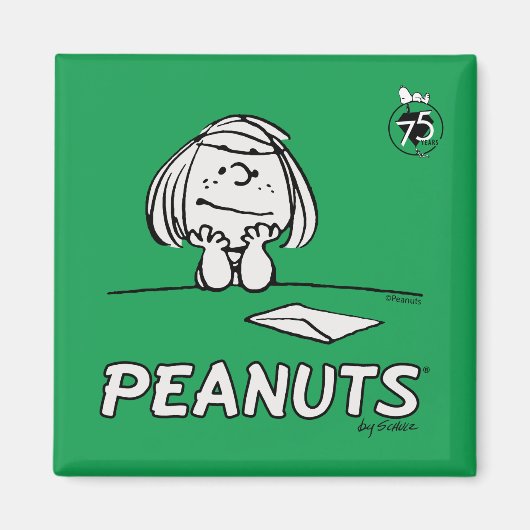 Peanuts | Peppermint Patty Gedanken Magnet (Vorne)