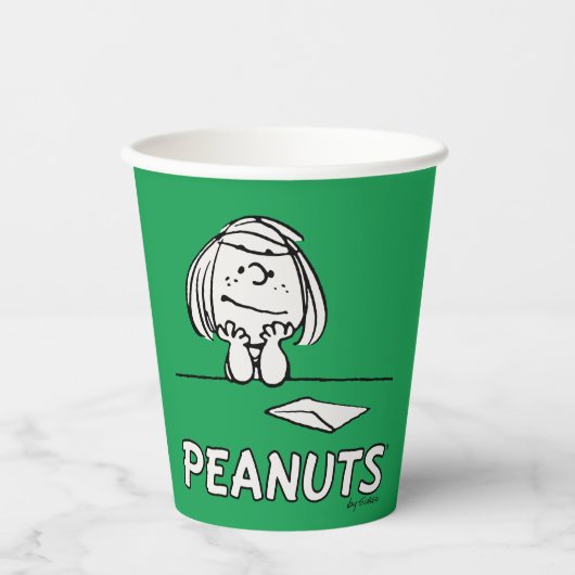 Peanuts | Peppermint Patty Gedanken Pappbecher (Vorderseite)