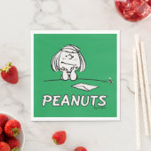 Peanuts | Peppermint Patty Gedanken Serviette (Beispiel)