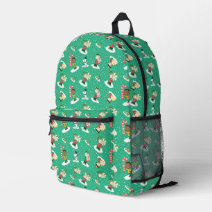 Peanuts Peppermint Träume Schneeflocken Muster Bedruckter Rucksack