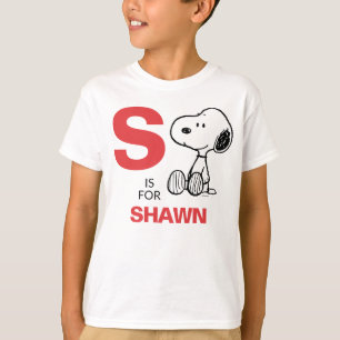 PEANUTS Personalisierte Snoopie T-Shirt