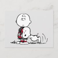 PEANUTS | Rotes und schwarzes Muster