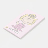 Peanuts | Sally Super Lächeln Post-it Klebezettel (angewinkelt)