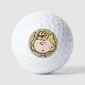 Peanuts | Sallys Gesichter Golfball (Vorderseite)