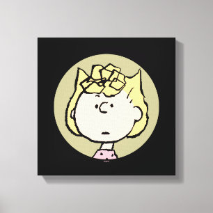 Peanuts Sallys Gesichter Leinwanddruck