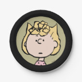 Peanuts | Sallys Gesichter Pappteller (Vorderseite)