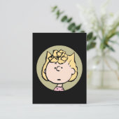 Peanuts | Sallys Gesichter Postkarte (Stehend Vorderseite)